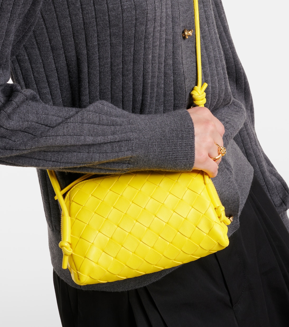 Schultertasche Concert aus Leder | Bottega Veneta