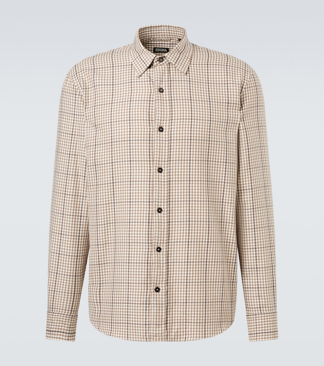Checked cotton shirt | Zegna