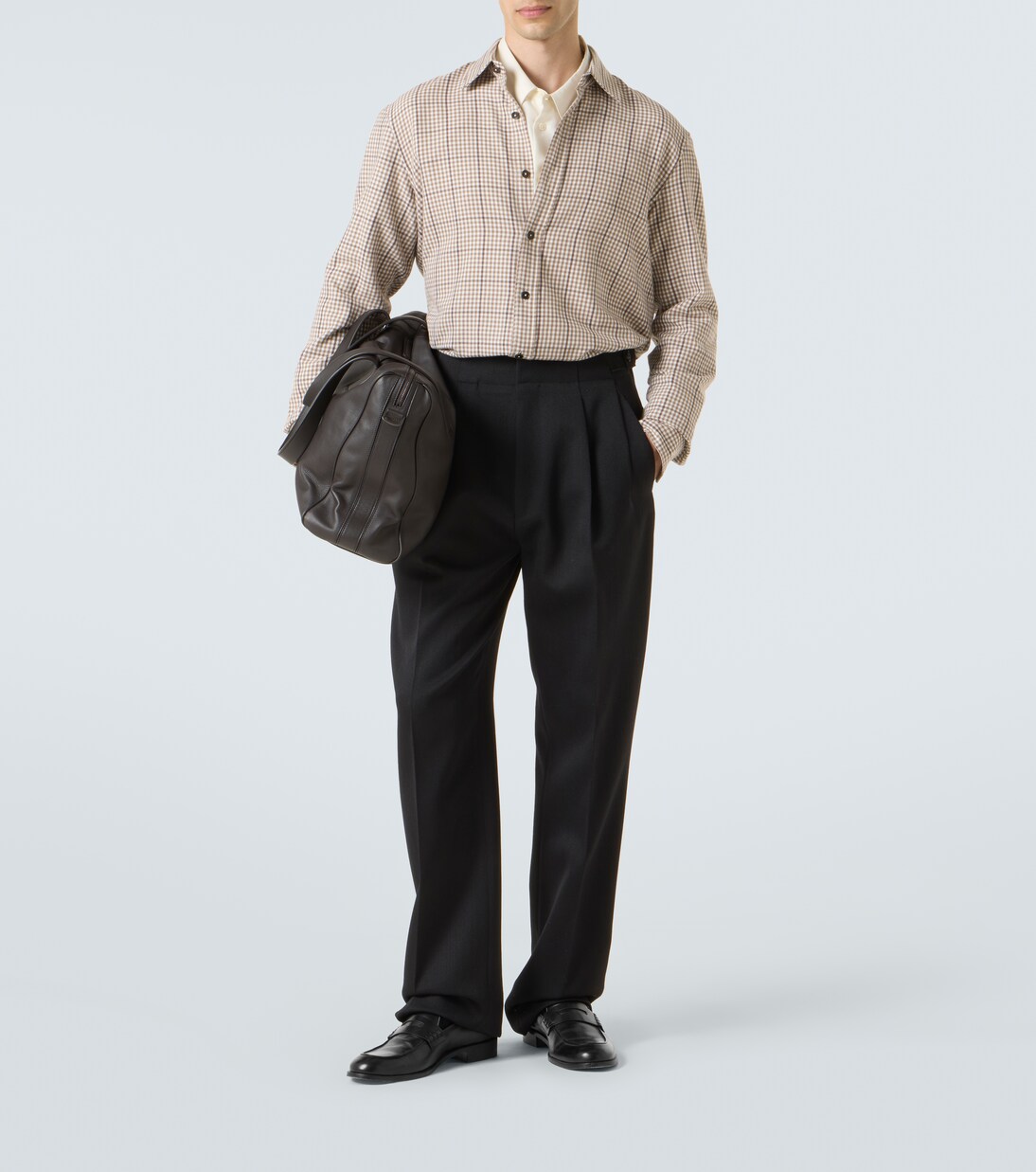 Checked cotton shirt | Zegna
