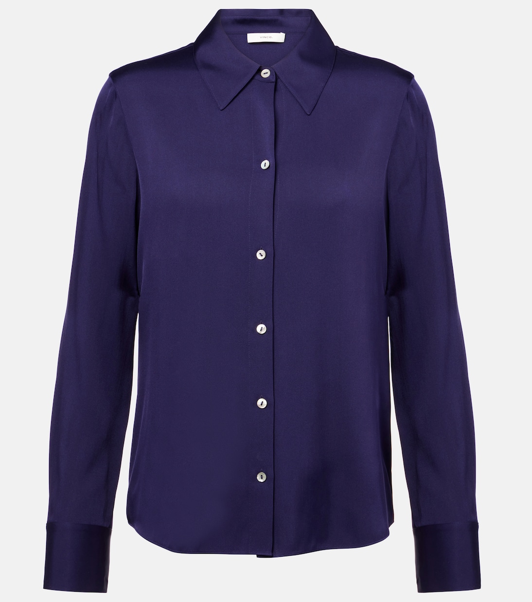 Camicia in raso di misto seta | Vince