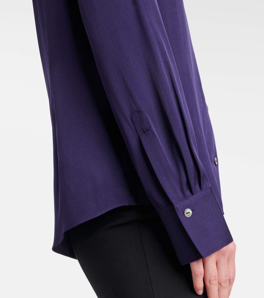 Camicia in raso di misto seta | Vince
