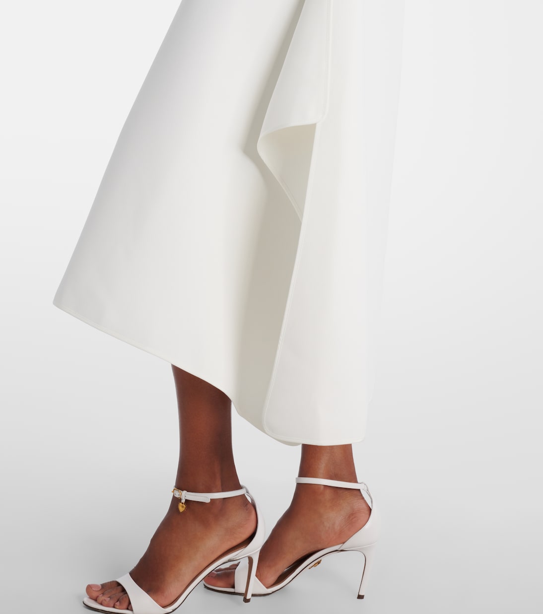 Diadem draped asymmetric midi dress | Maticevski