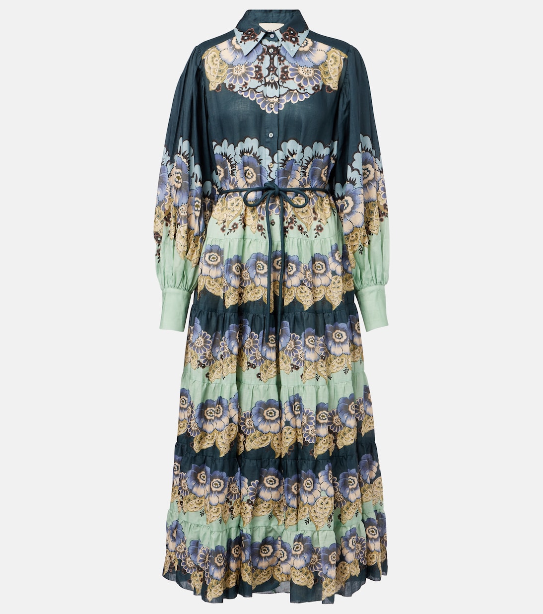 Hemdblusenkleid Madalena aus Ramie | Alémais