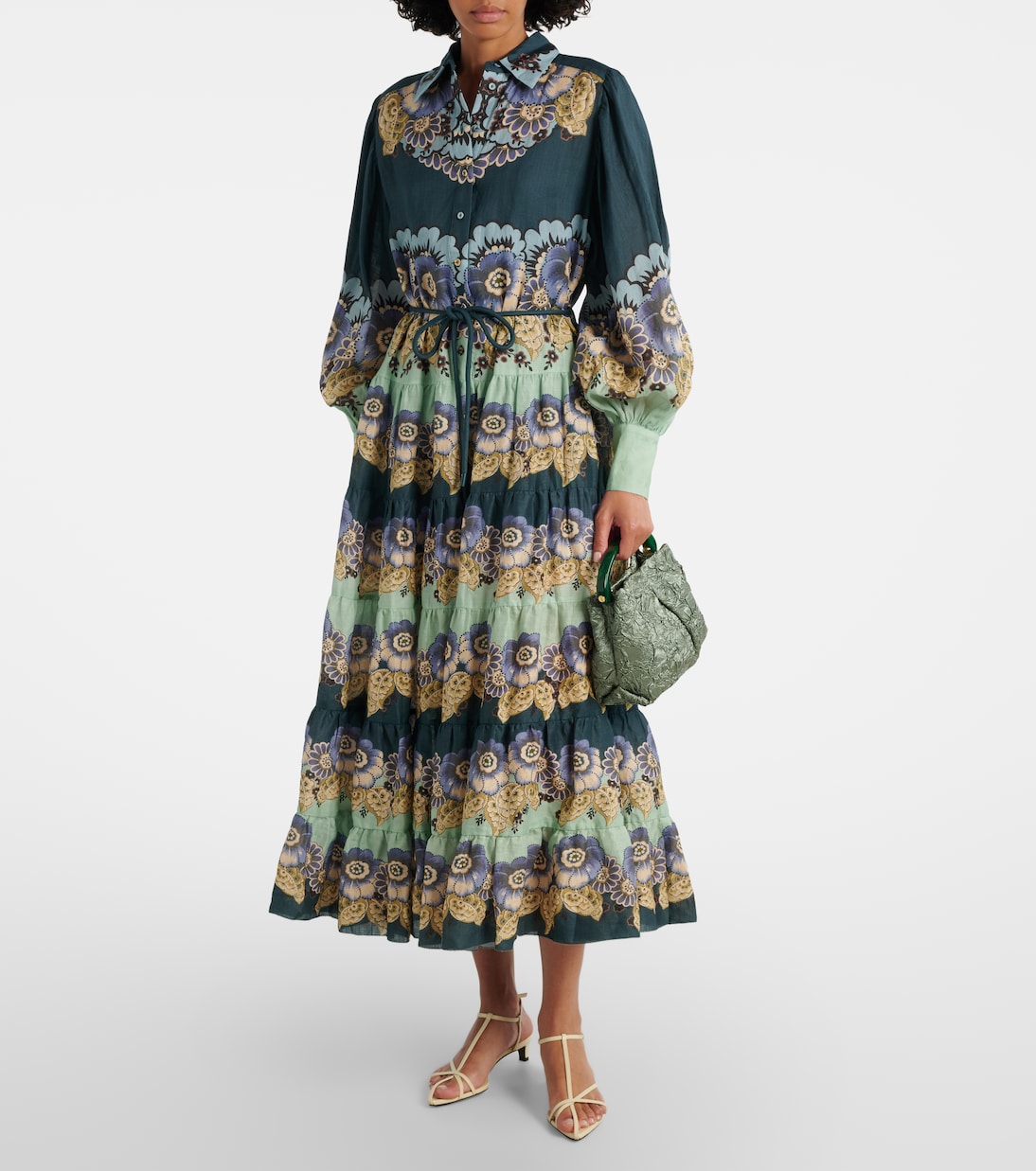 Hemdblusenkleid Madalena aus Ramie | Alémais