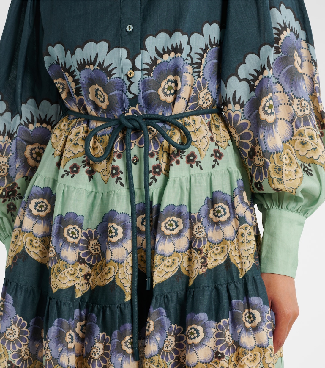 Hemdblusenkleid Madalena aus Ramie | Alémais