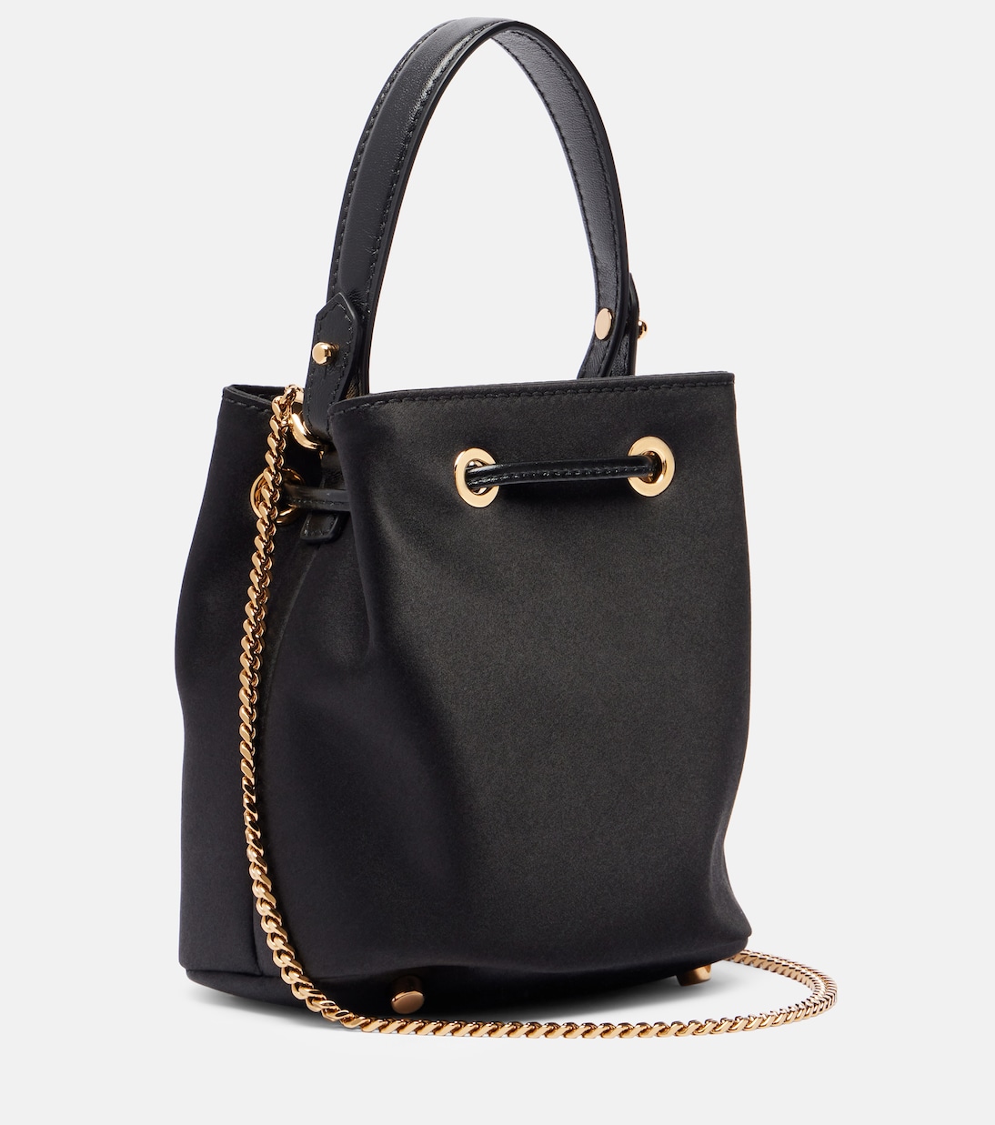 La Medusa Mini satin bucket bag  | Versace