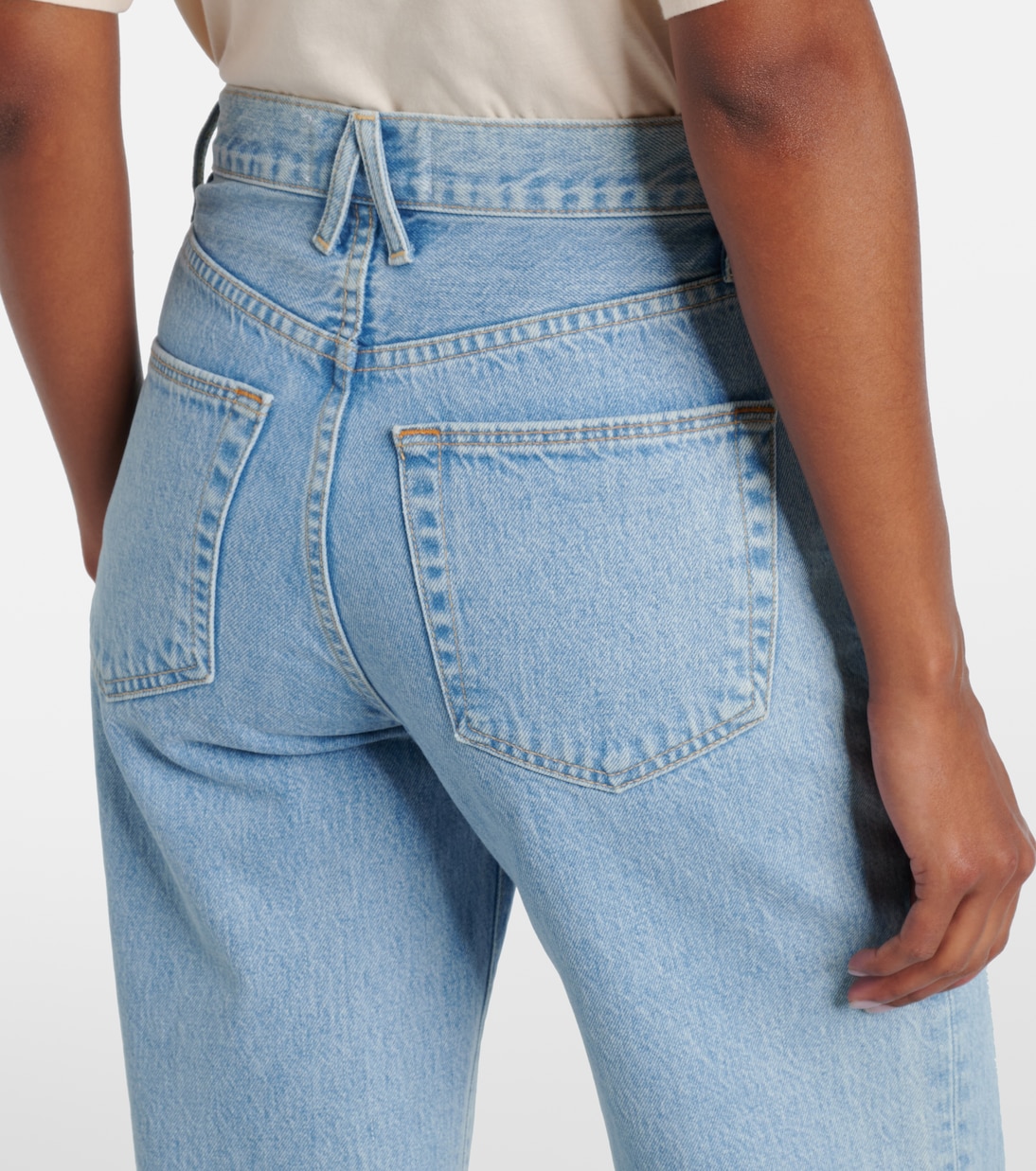 Jeans anchos Grace de tiro alto | Slvrlake