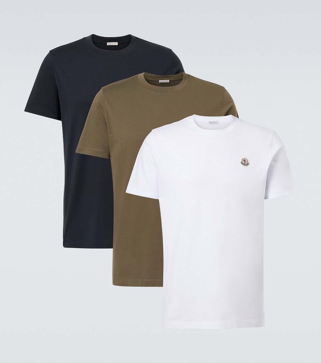 Set aus drei T-Shirts aus Baumwoll-Jersey | Moncler