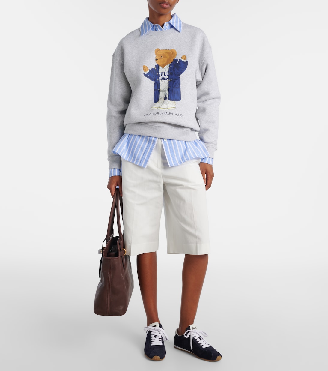 Felpa Polo Bear in pile di misto cotone | Polo Ralph Lauren