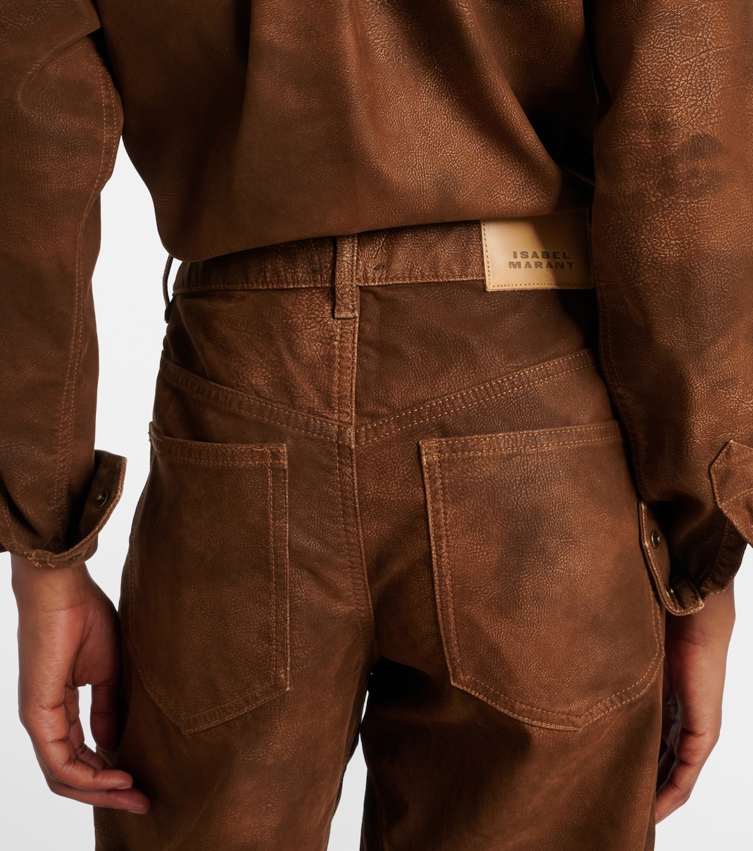 Kelvina faux leather pants | Marant Etoile