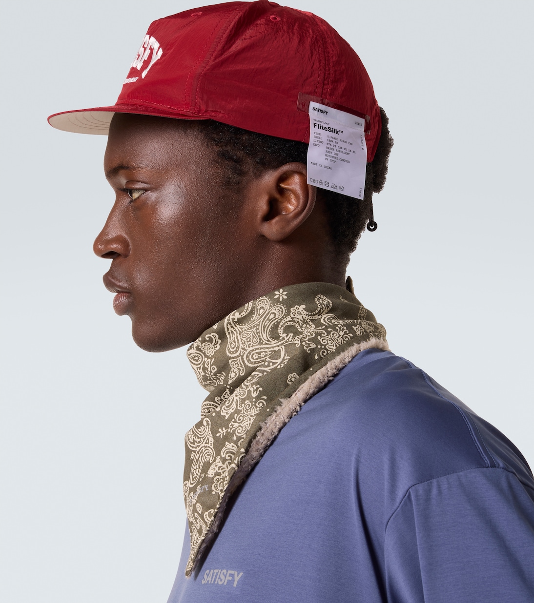 Logo embroidered baseball cap | Satisfy