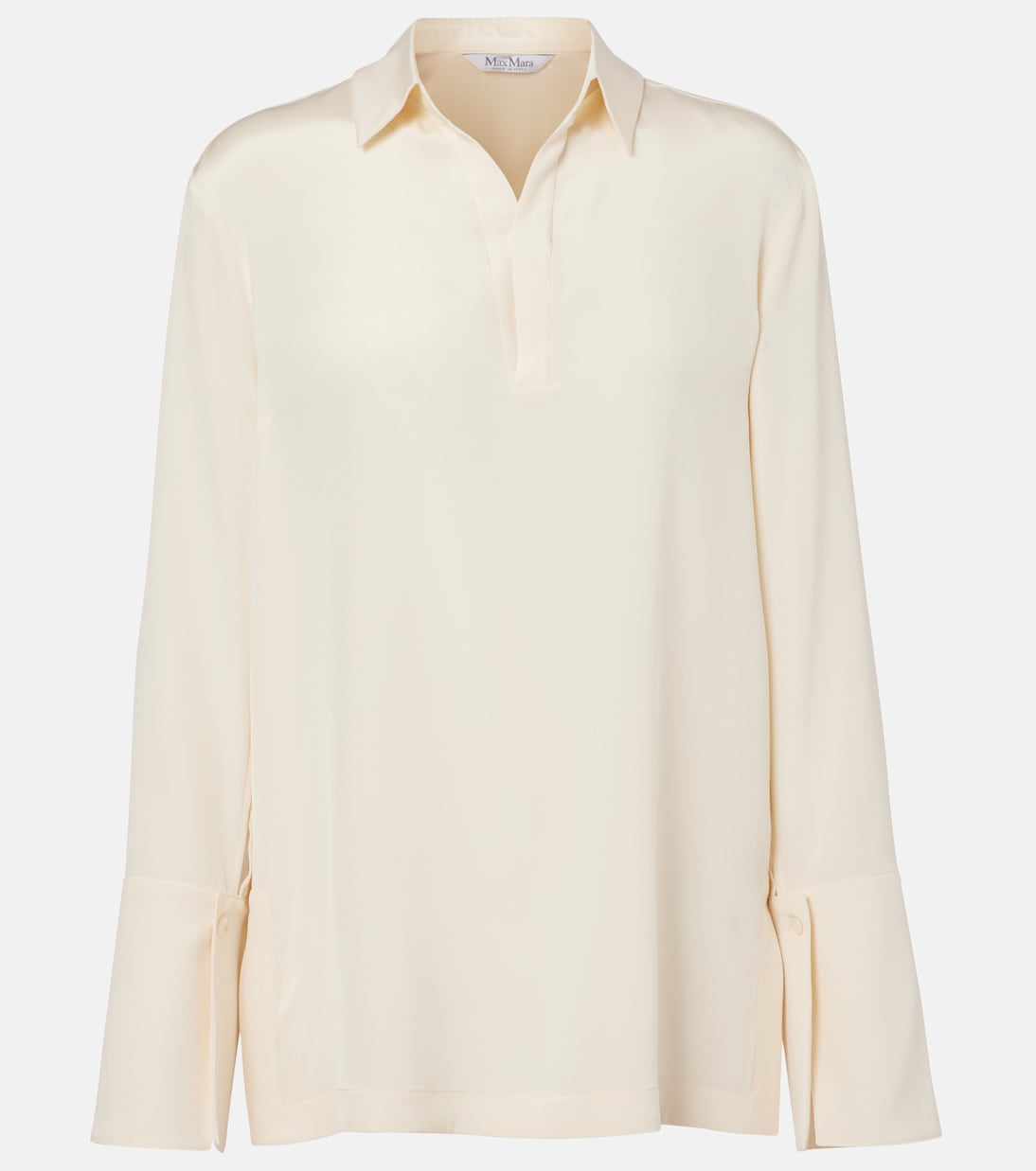 Dover silk-blend cady shirt | Max Mara