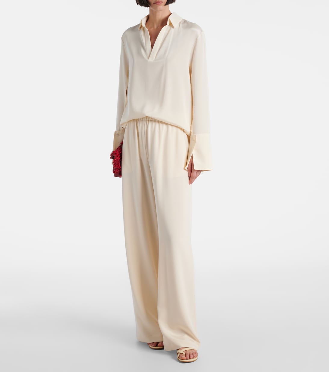 Dover silk-blend cady shirt | Max Mara