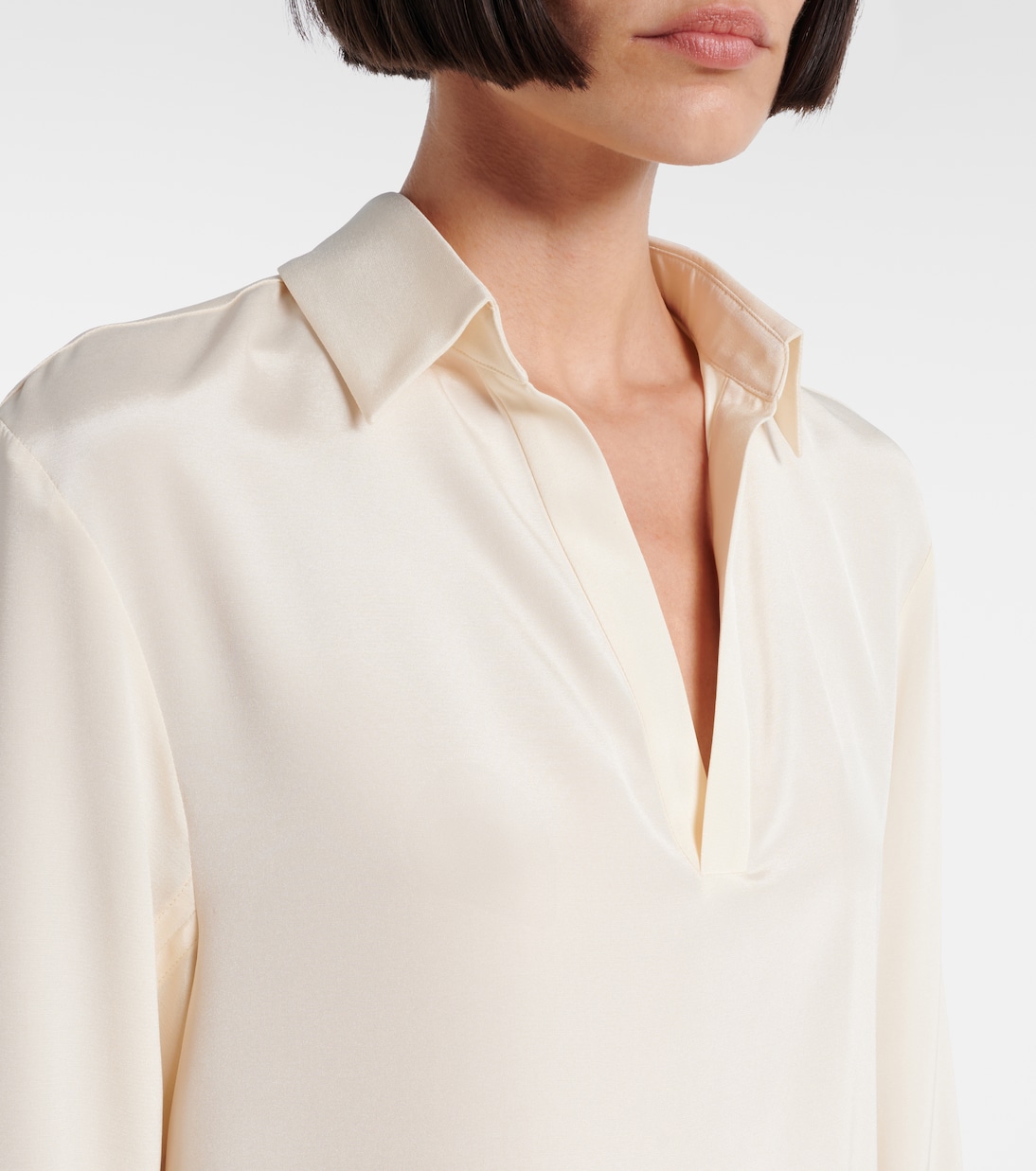 Dover silk-blend cady shirt | Max Mara
