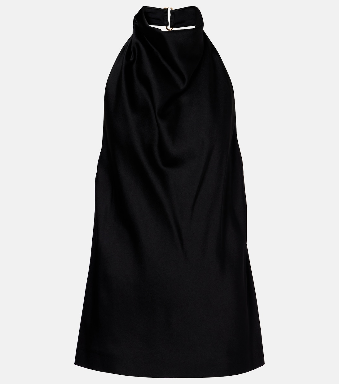 Top de satén con cuello halter | Stella McCartney