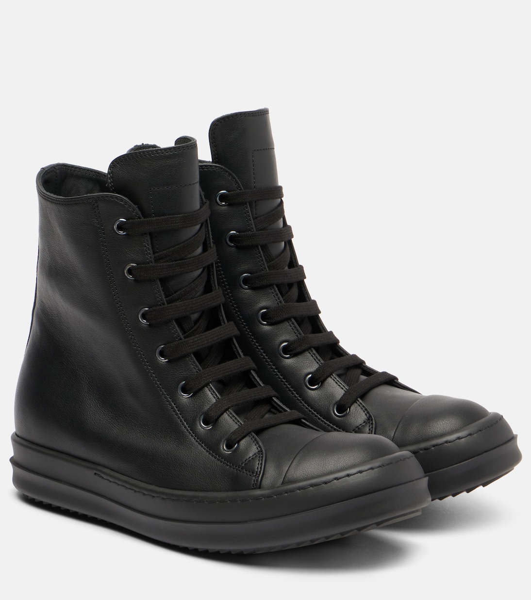Zapatillas High Top Sneaks de piel | Rick Owens