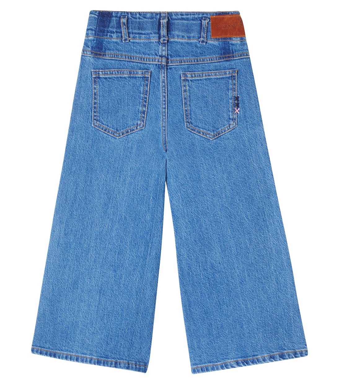 Wave wide-leg jeans  | Scotch & Soda Kids