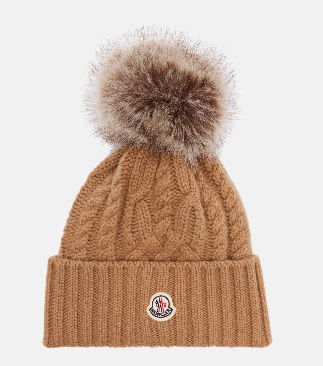 Logo wool and cashmere beanie | Moncler