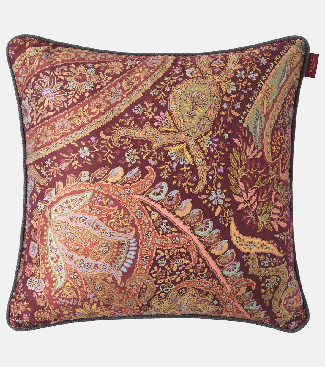 Cojín Pegaso de algodón floral  | Etro