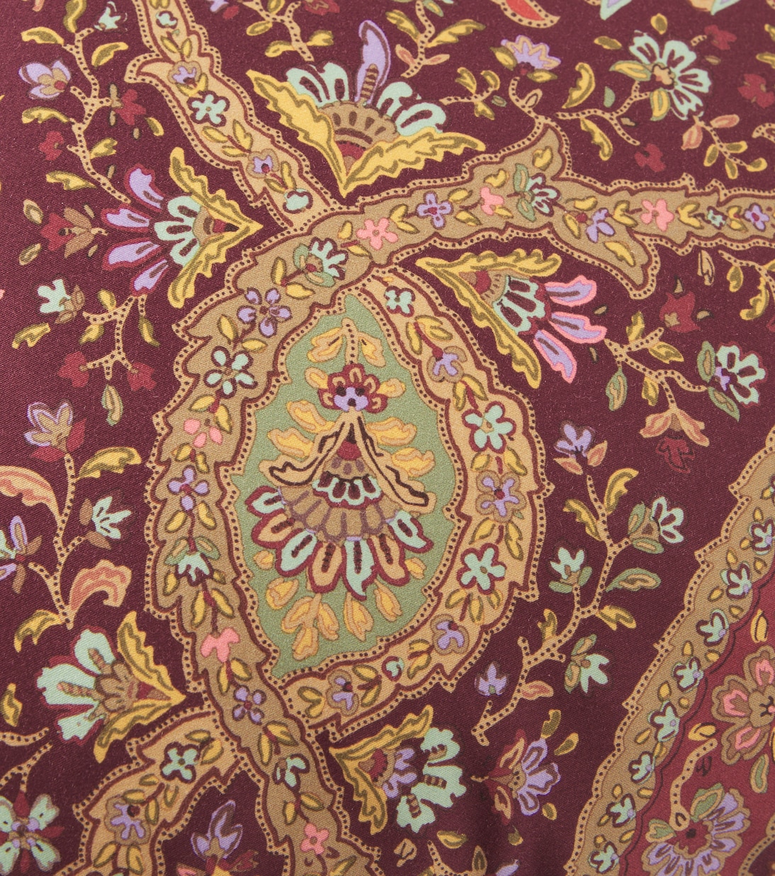 Cojín Pegaso de algodón floral  | Etro
