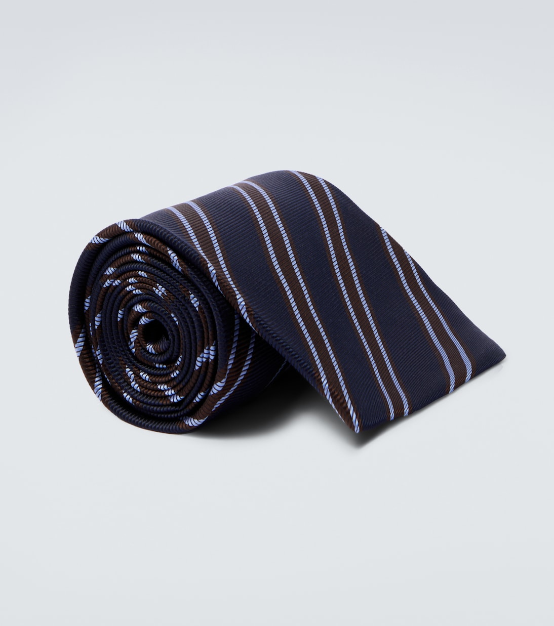 Striped silk tie | Junya Watanabe