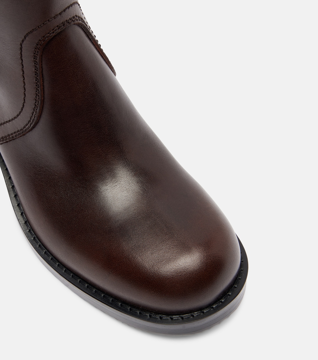 Leather biker boots | Dries Van Noten