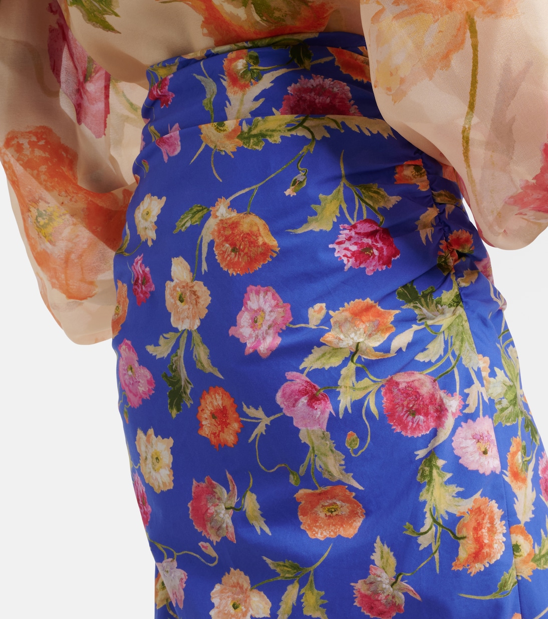 Gonna midi in misto cotone | Carolina Herrera