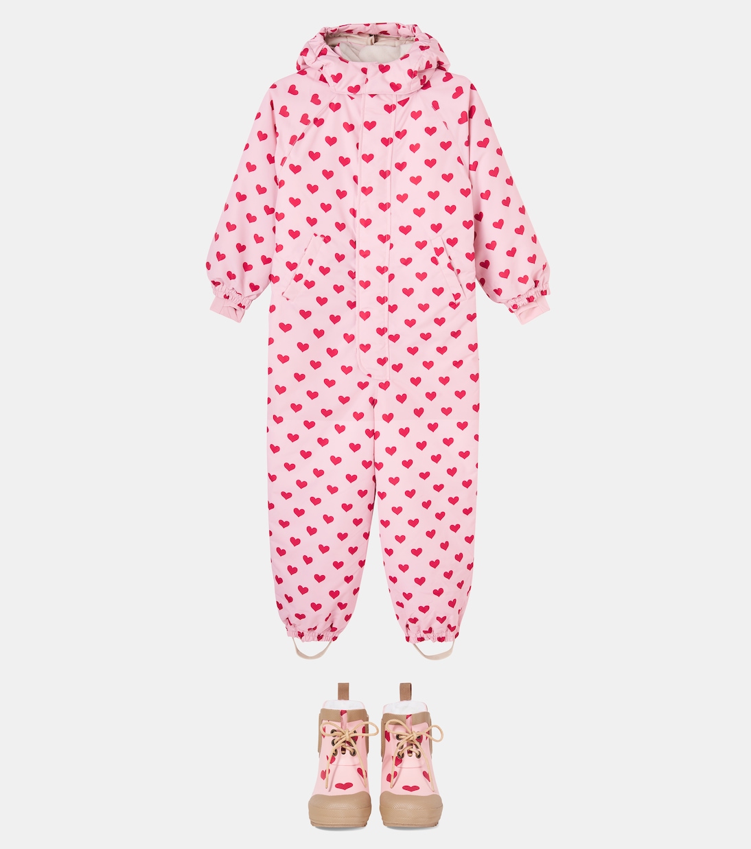 Nohr hooded printed snowsuit | Konges Sløjd