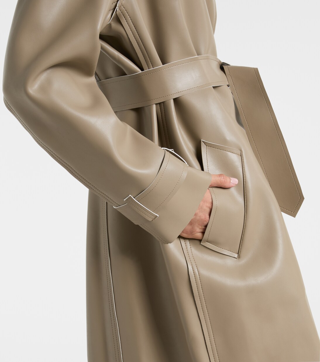 Beschichteter Trenchcoat | Norma Kamali