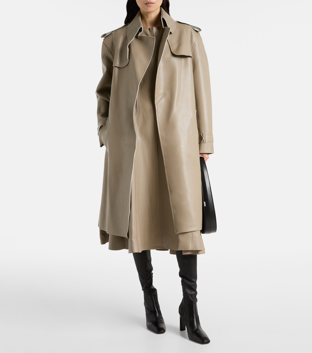 Beschichteter Trenchcoat | Norma Kamali
