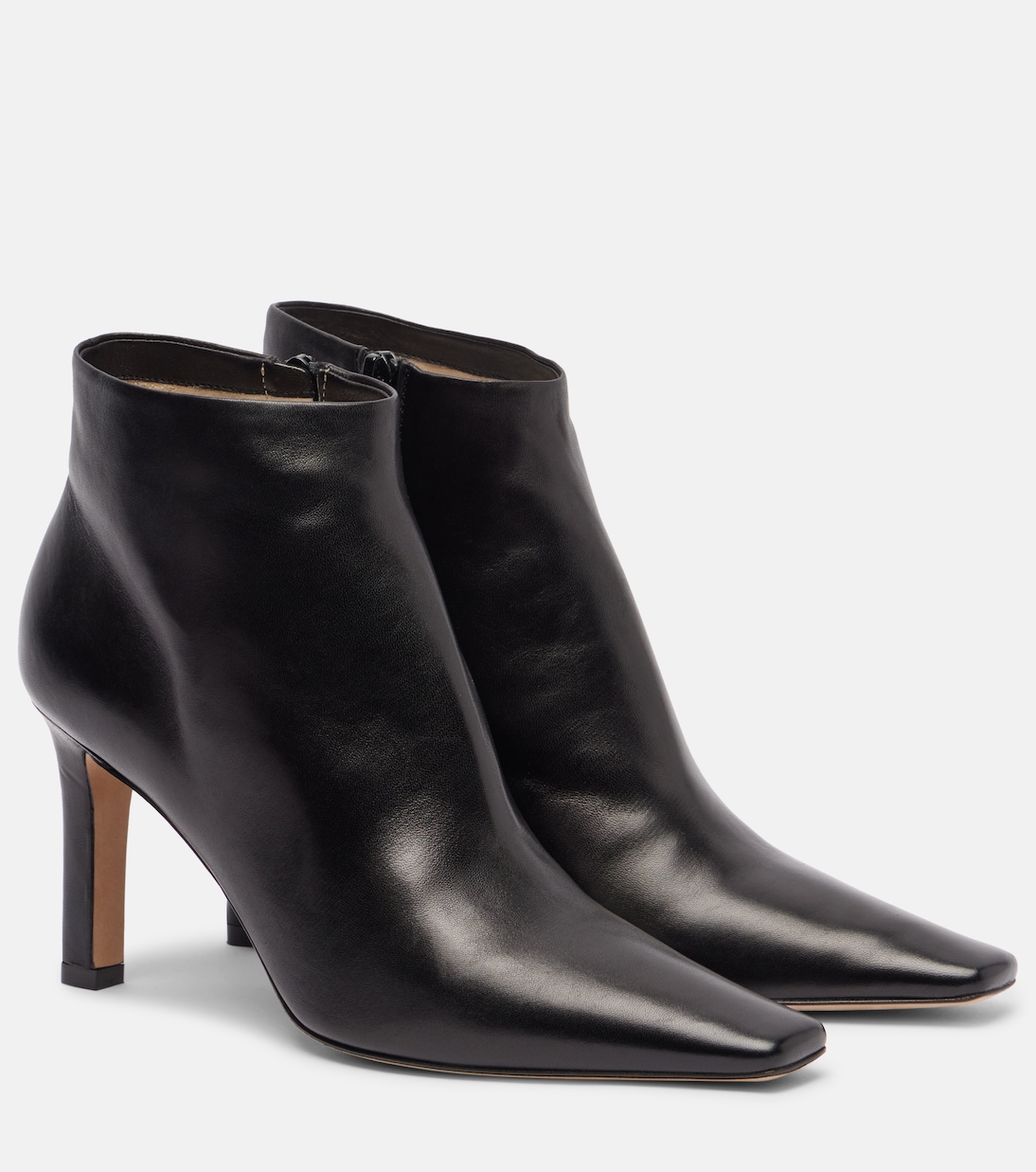 Carla 80 leather ankle boots | The Row