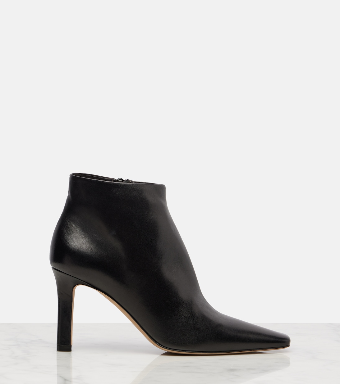 Carla 80 leather ankle boots | The Row