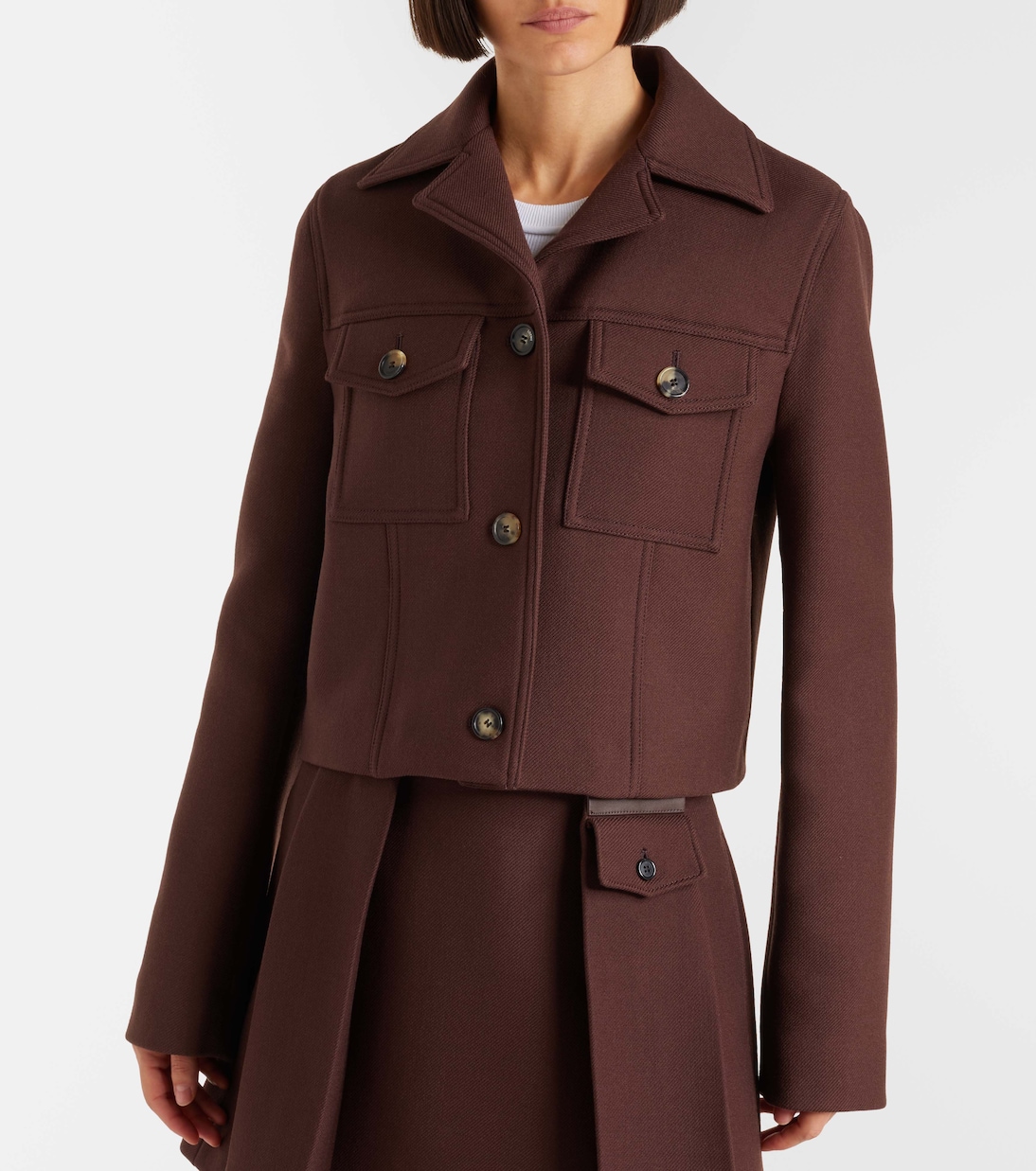 Jacke aus Wolle | Loewe