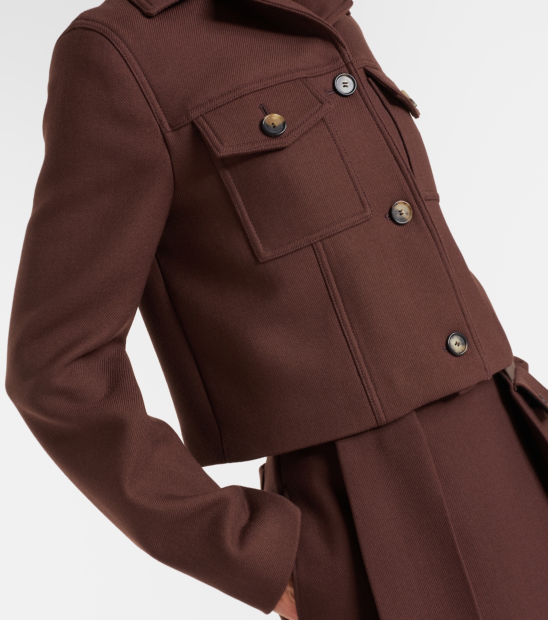 Jacke aus Wolle | Loewe