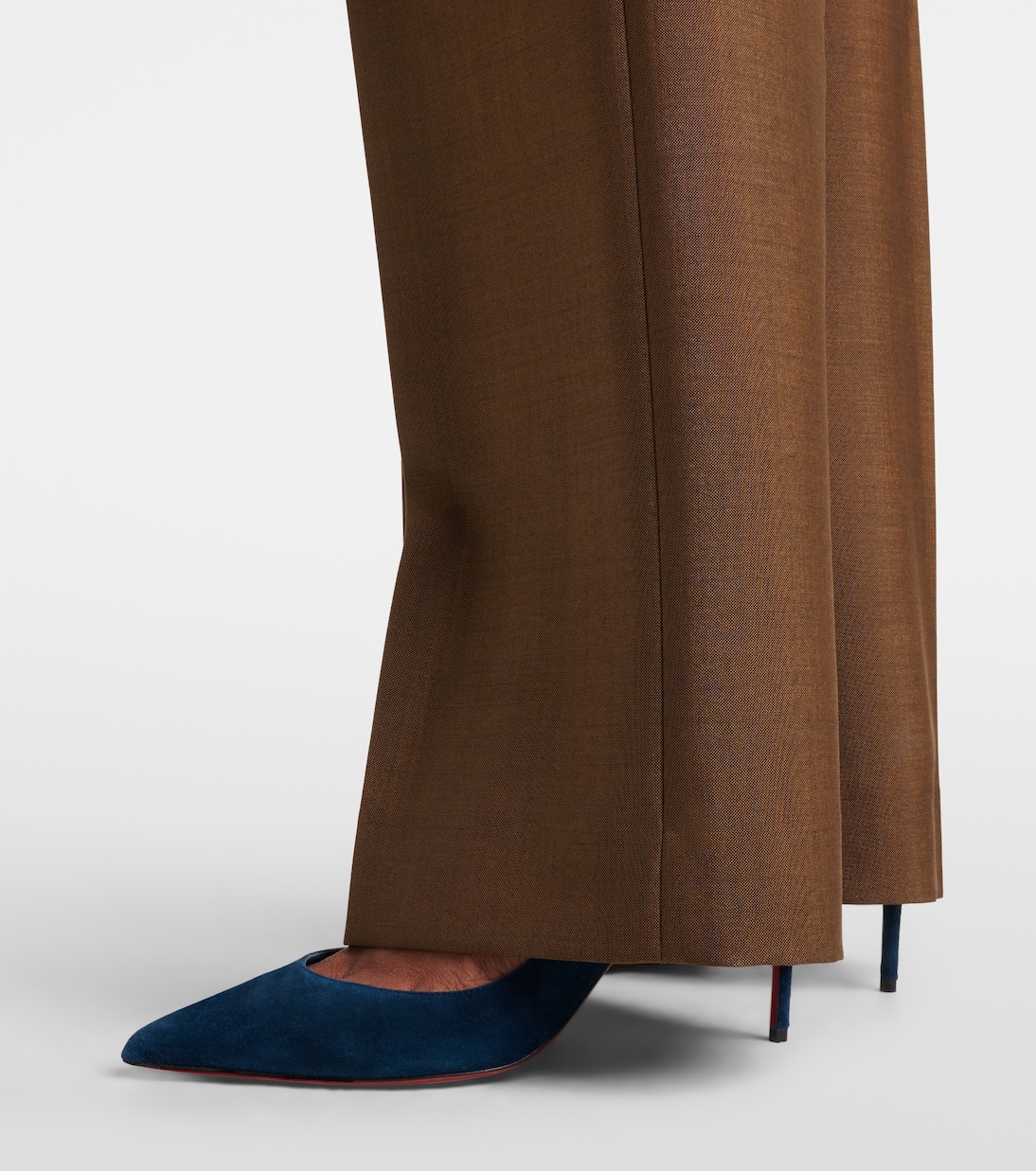 Iriza 85 suede d'Orsay pumps | Christian Louboutin