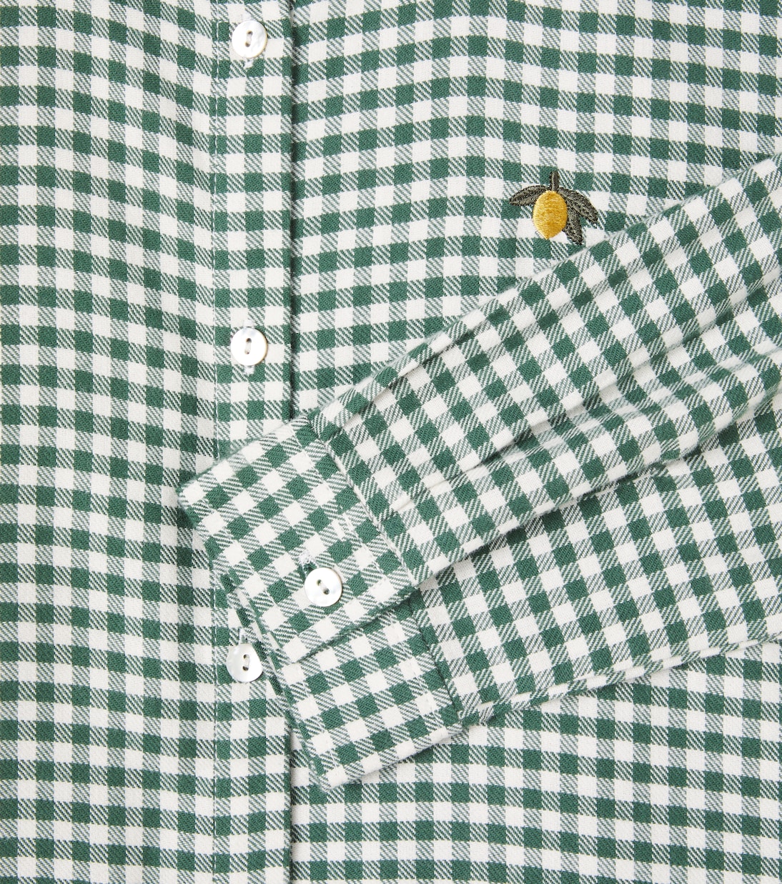 Foret checked cotton flannel shirt | Konges Sløjd