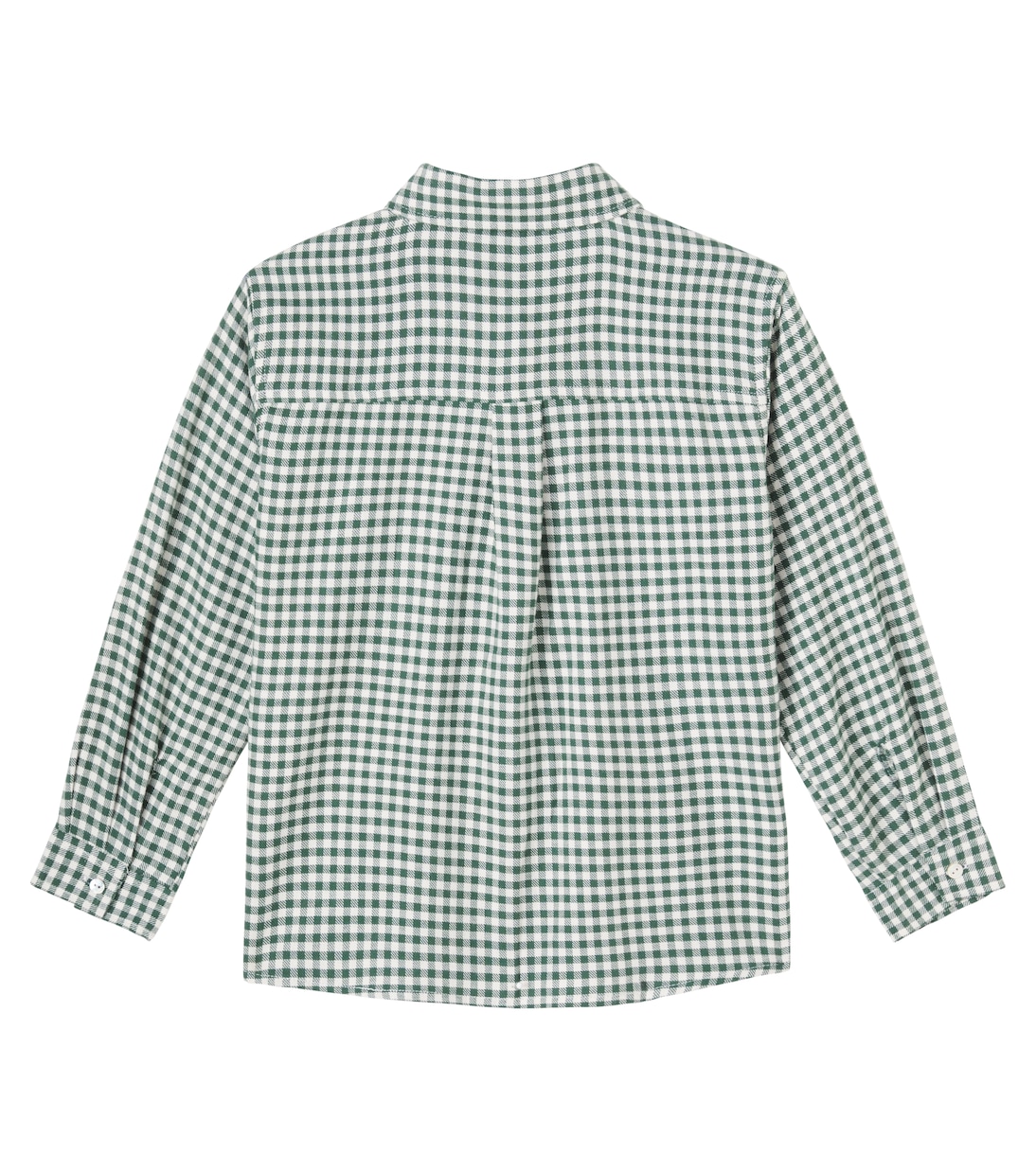 Foret checked cotton flannel shirt | Konges Sløjd