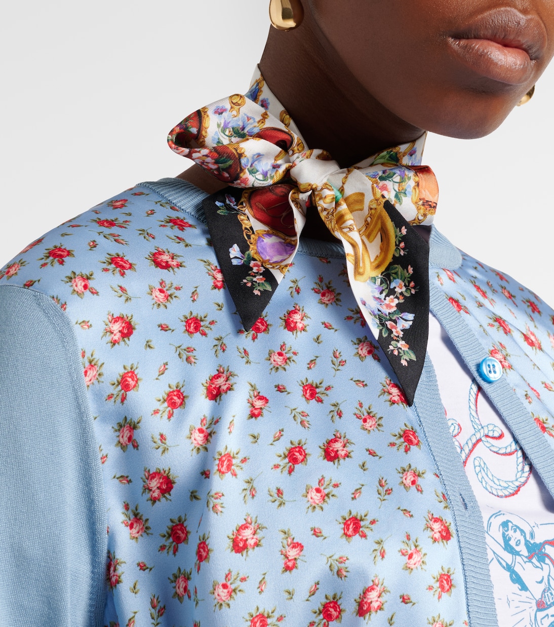 DG silk scarf | Dolce&Gabbana
