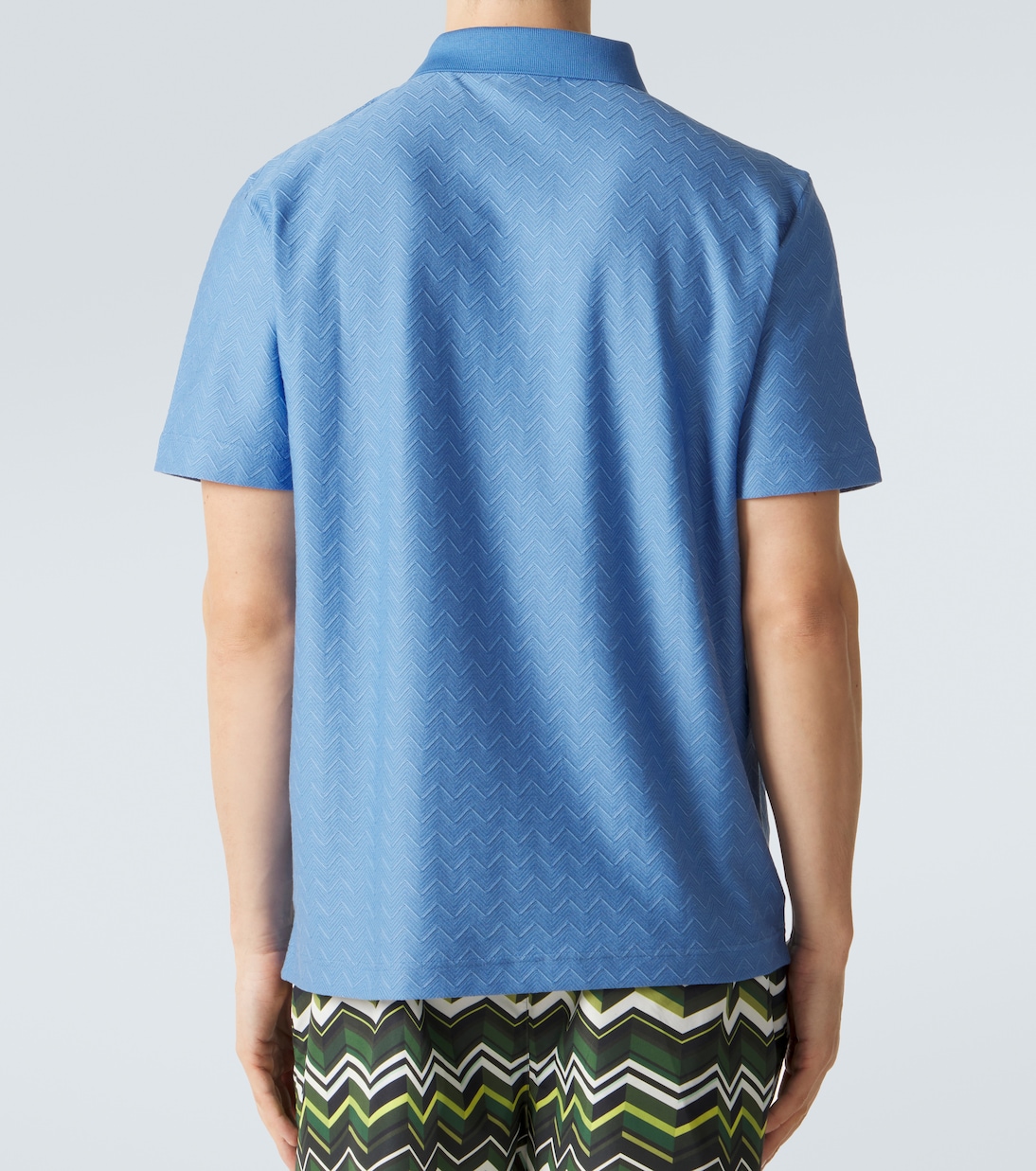 Zigzag cotton polo shirt | Missoni
