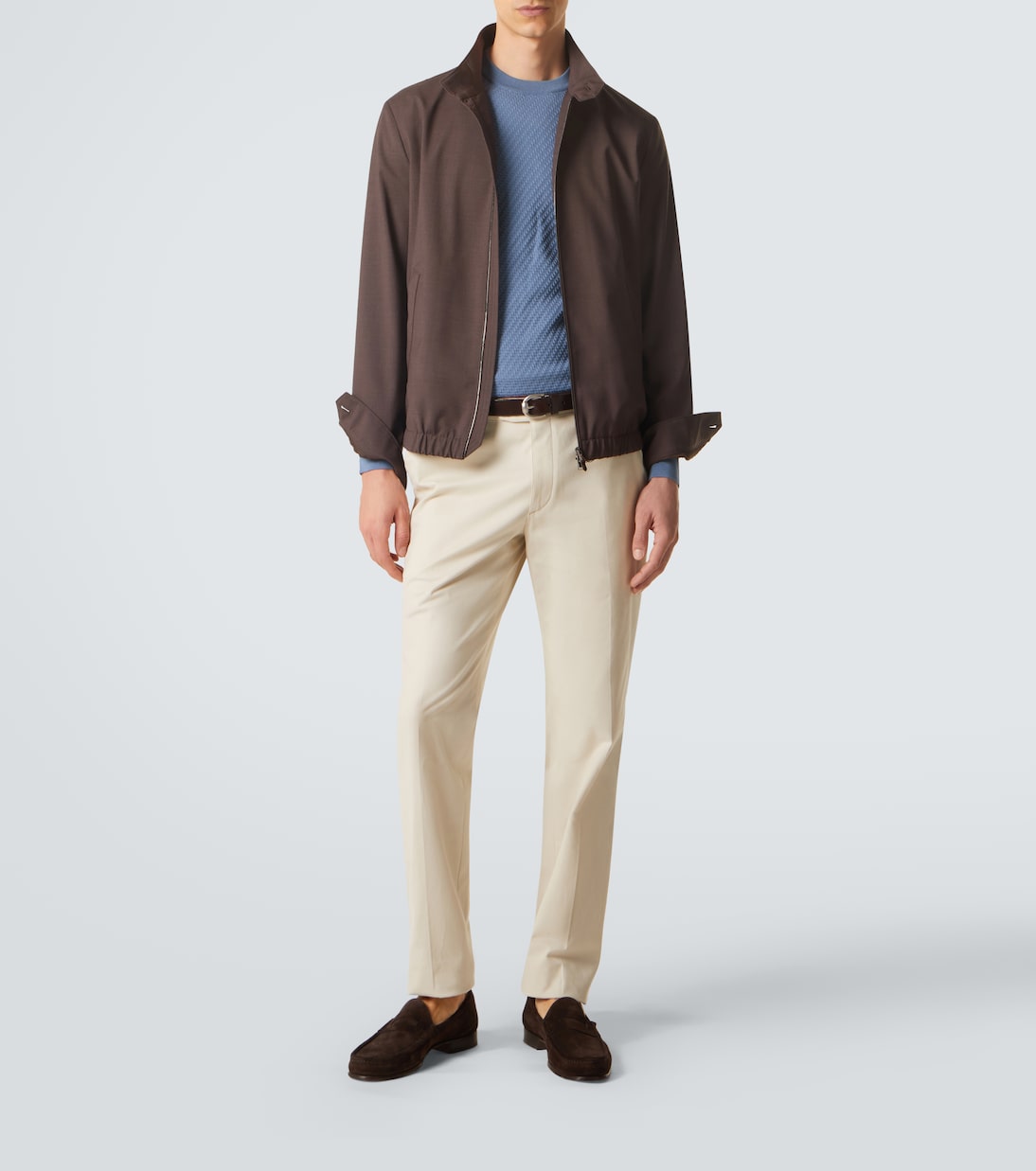 Impeccabile wool blouson jacket | Canali