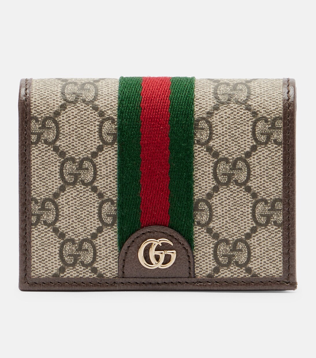 Cartera Ophidia Small con piel y GG | Gucci