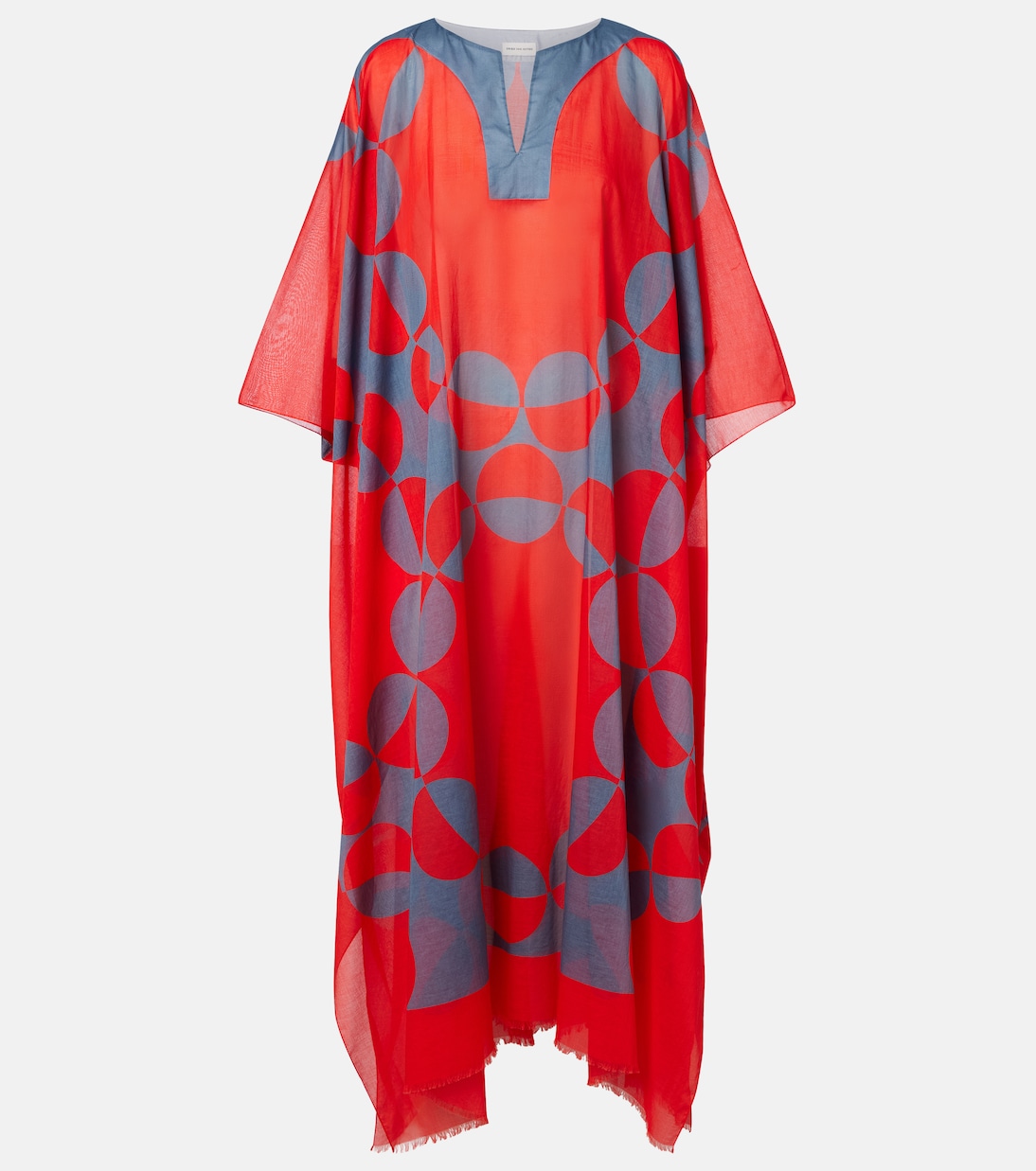 Printed cotton kaftan | Dries Van Noten