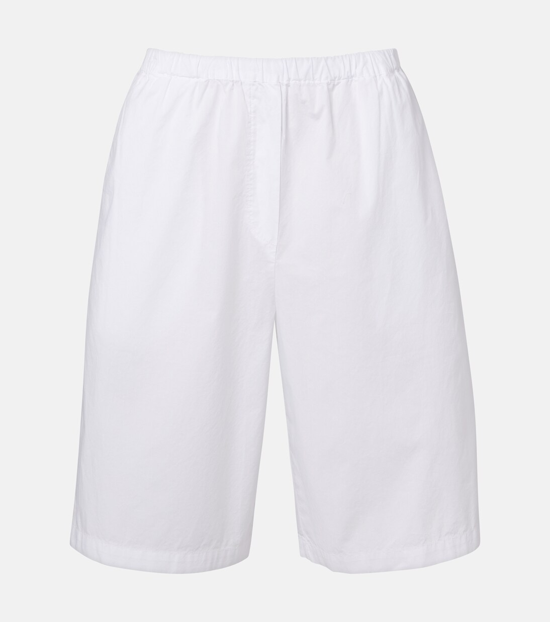 Tomoko cotton poplin shorts | Velvet