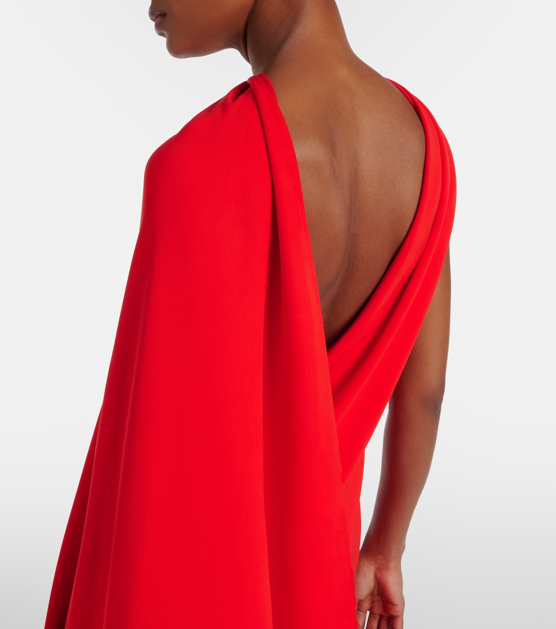 Open-back caped gown | Balenciaga
