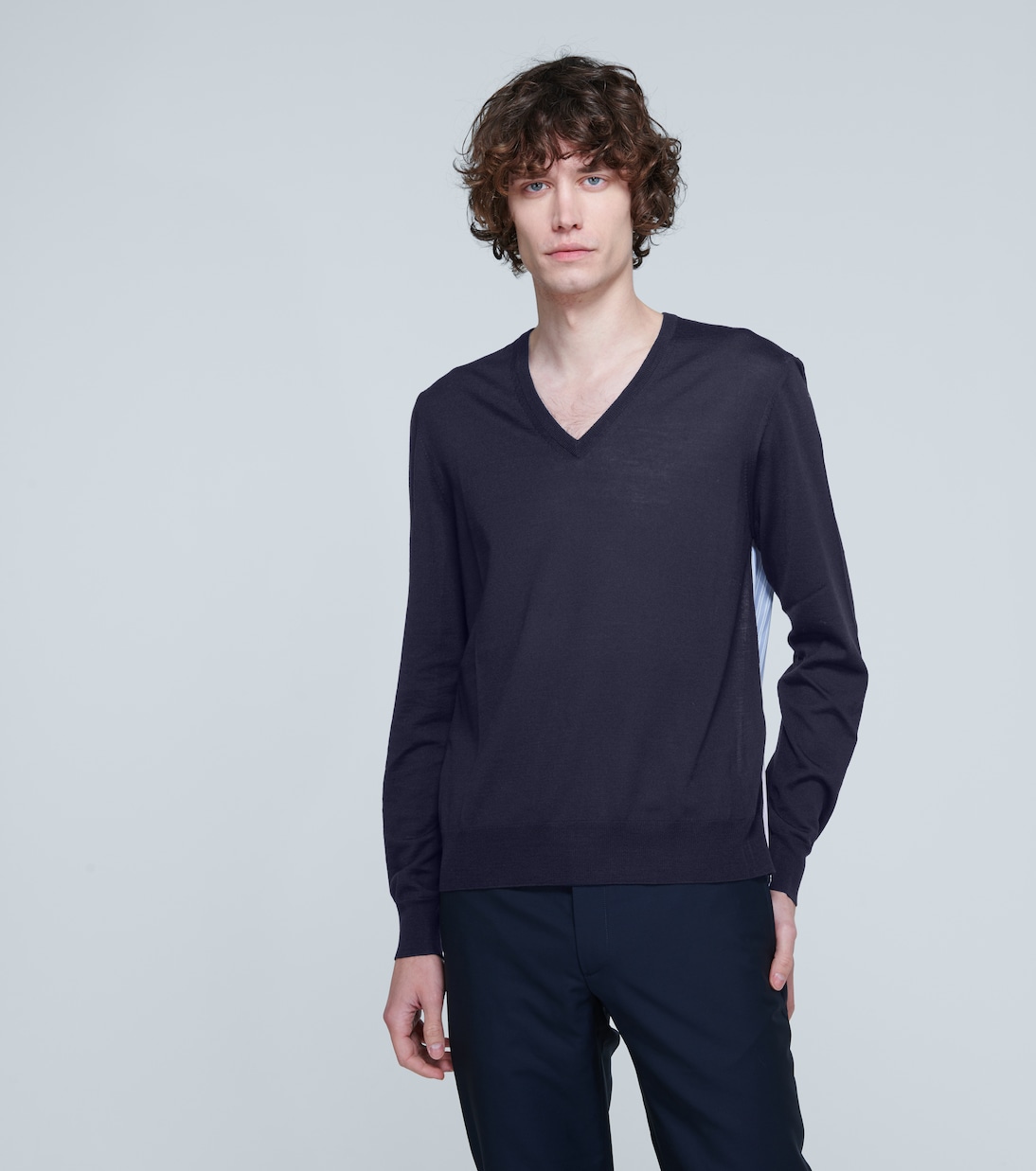 Camisa jersey dividida | Maison Margiela