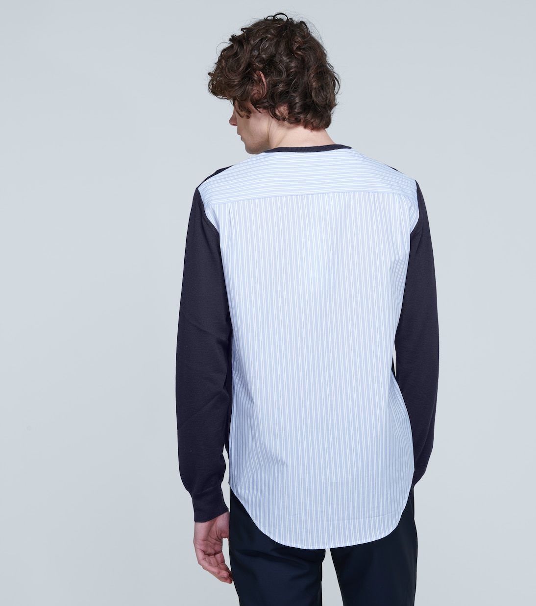 Camisa jersey dividida | Maison Margiela