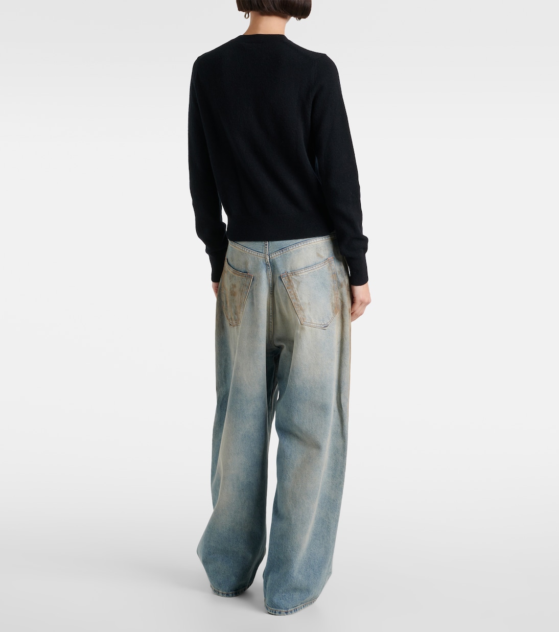 Face wool cardigan | Acne Studios