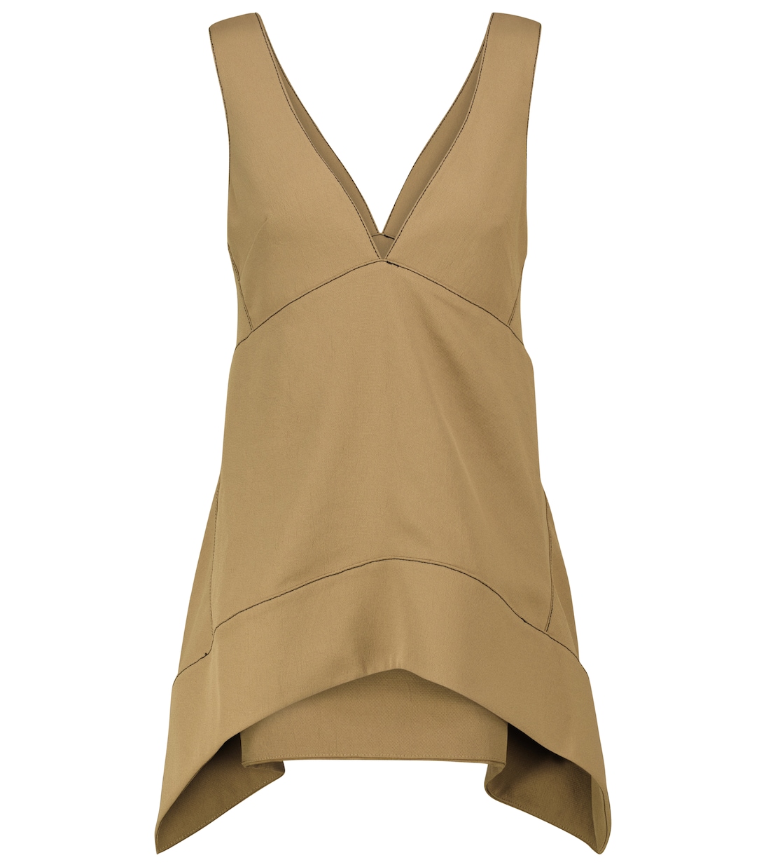 Sleeveless asymmetric top | Proenza Schouler