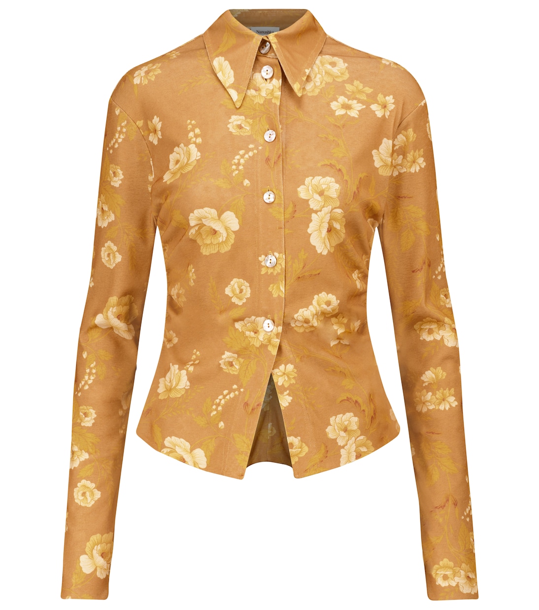 Felda floral jersey shirt | Nanushka