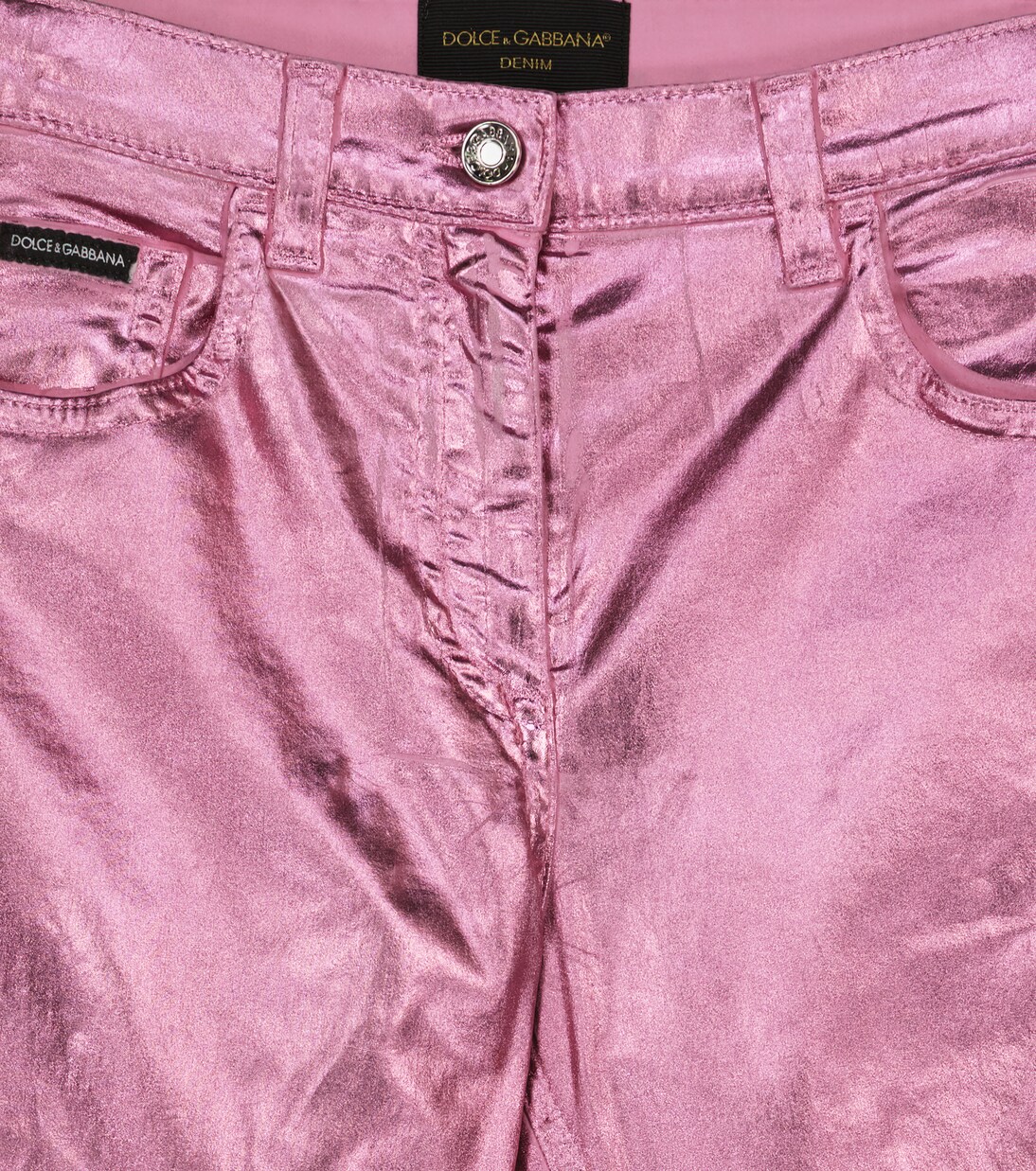 Jeans skinny en mezcla de algodón | Dolce&Gabbana Kids